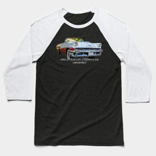 1956 Mercury Montclair Convertible Baseball T-Shirt